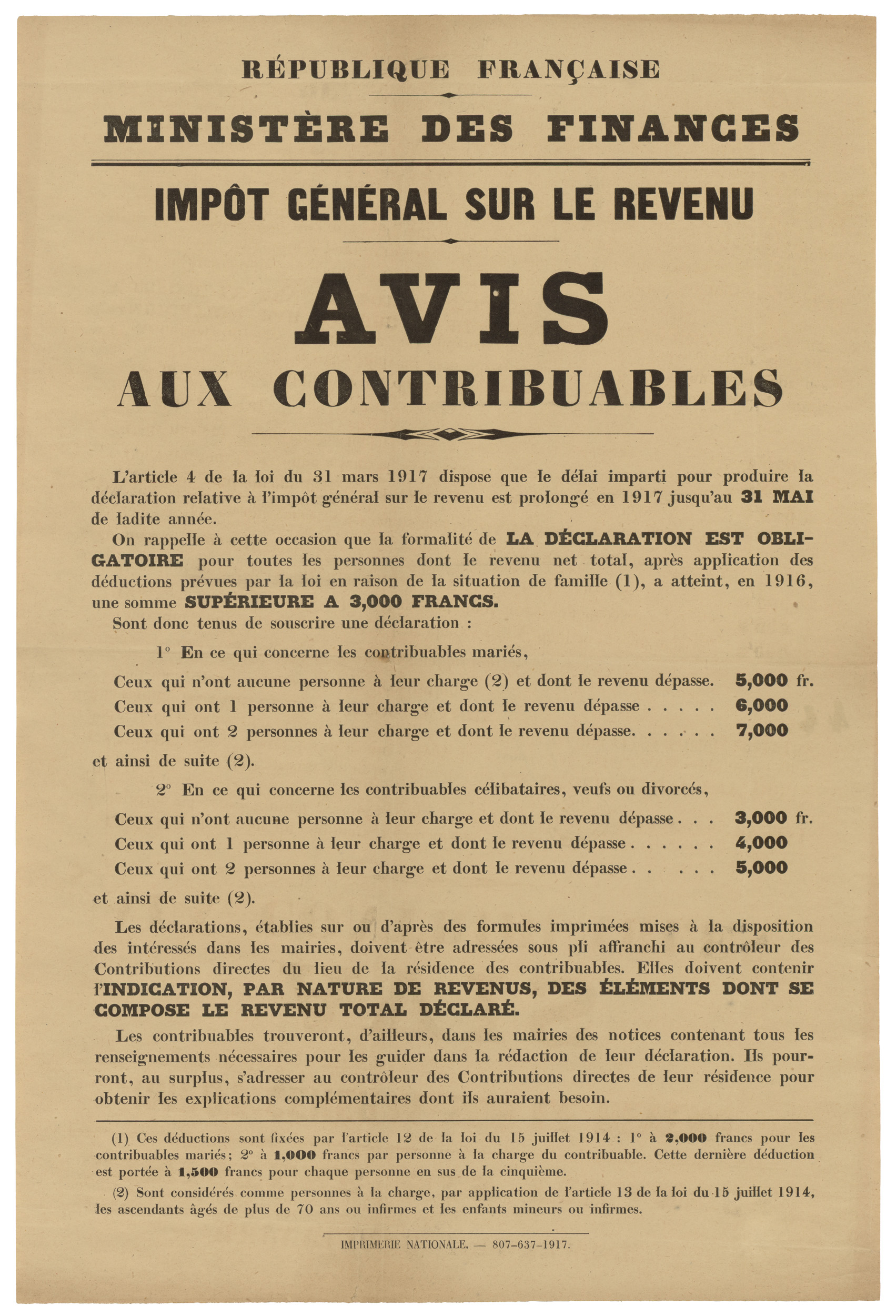 Déclaration en LIGNE: jeudi 29 mai au plus tard en Meurthe et Moselle!